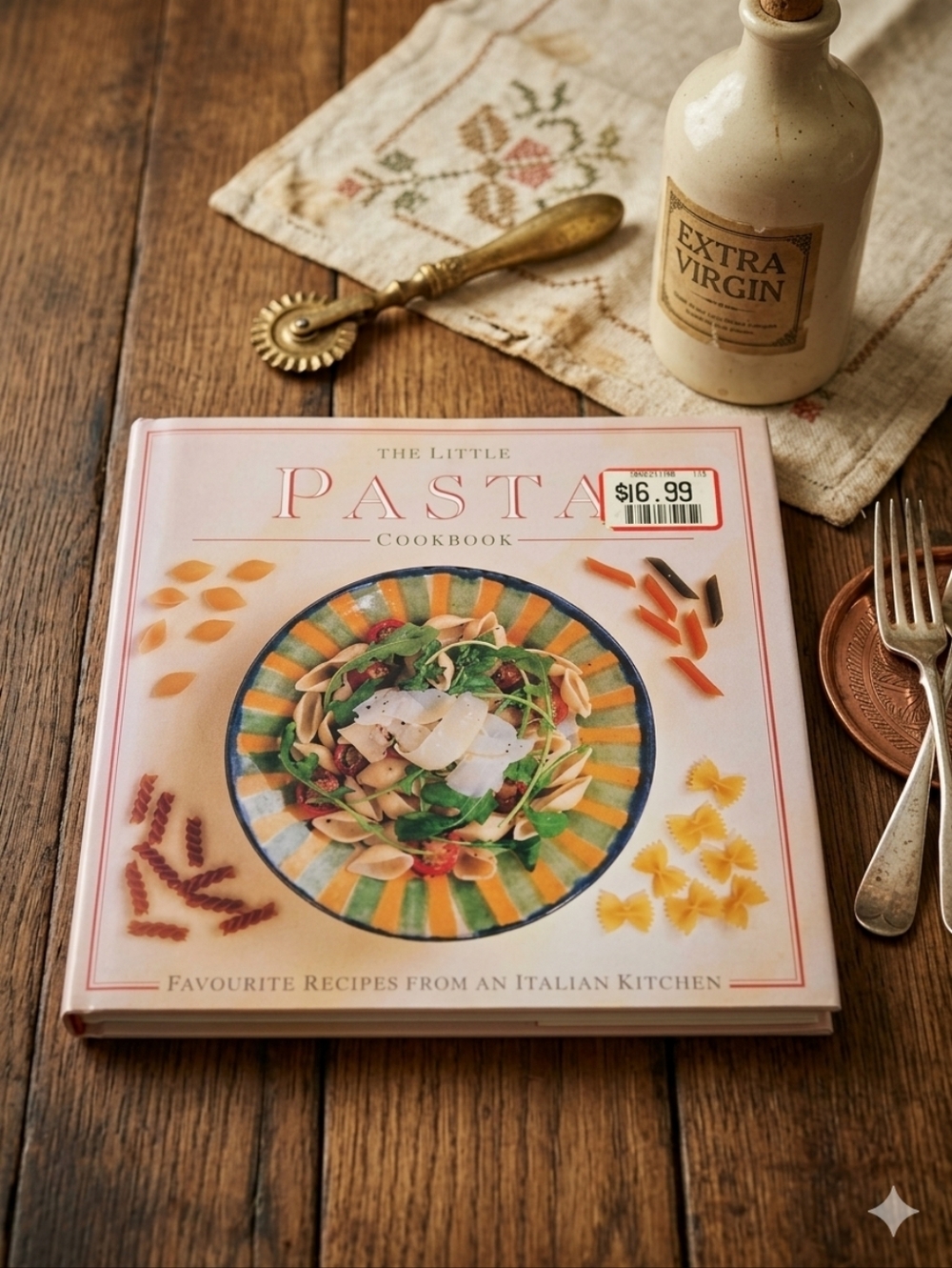 Vintage 1996 The Little Pasta Cookbook - Italian Recipes